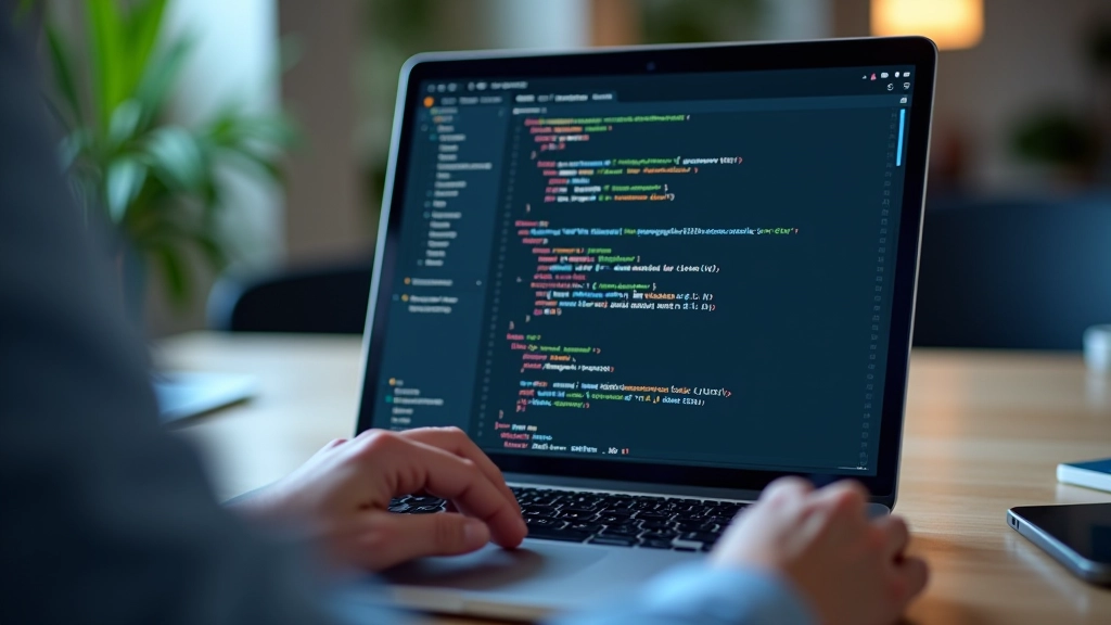 Tela de documentação API aberta com código de exemplo destacado em uma janela de editor
